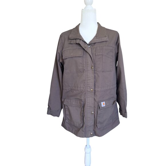 CARHARTT Women’s Smithville Jacket Green Medium - Picture 2 of 8